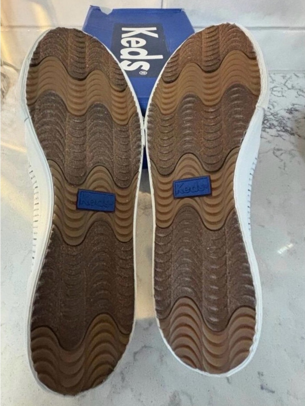 Keds Double Decker Canvas Slip-On Sneaker in Baja Cream - 8.5 W - New with Box - Picture 5 of 6